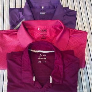 Bundle Of Adidas Dry Fit Polo Shirts